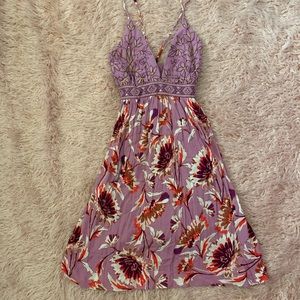 NWT Xhilaration Lavender Summer dresss